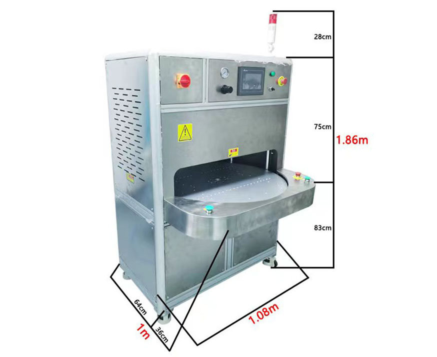 Stainless steel automatic hot press machine